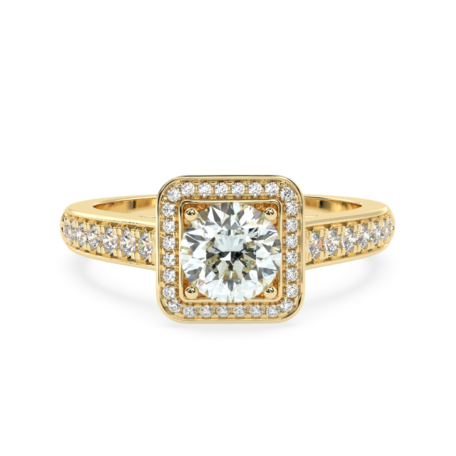 Buy Classic Natural Diamond Ring in Gold |  SolitaireKart
